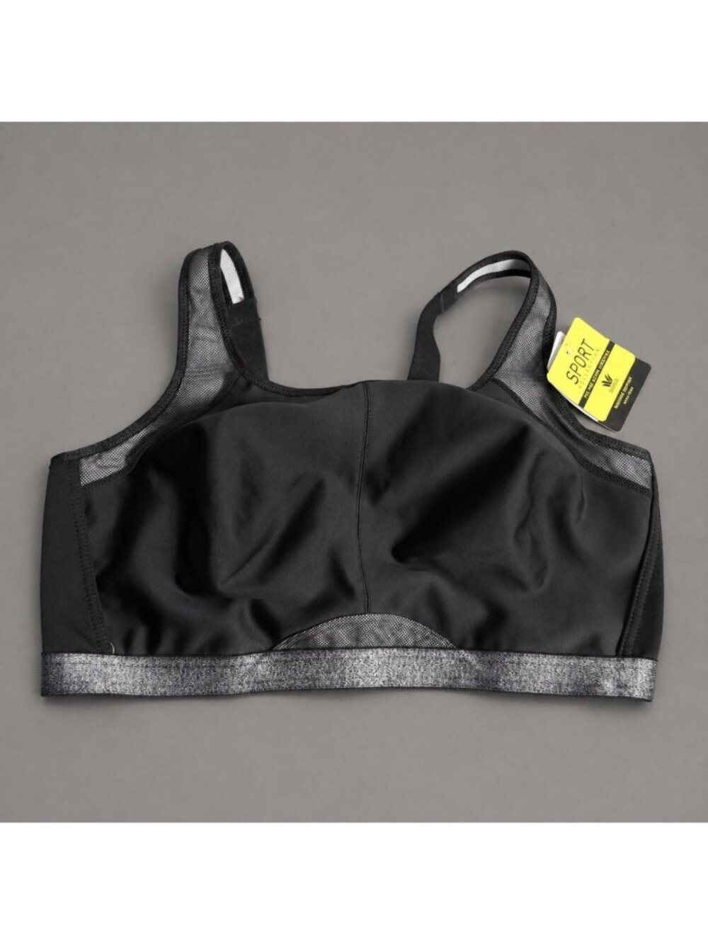 NWT WACOAL SPORT Size 40DDD Black Wire Free Sports Bra, Style 852218